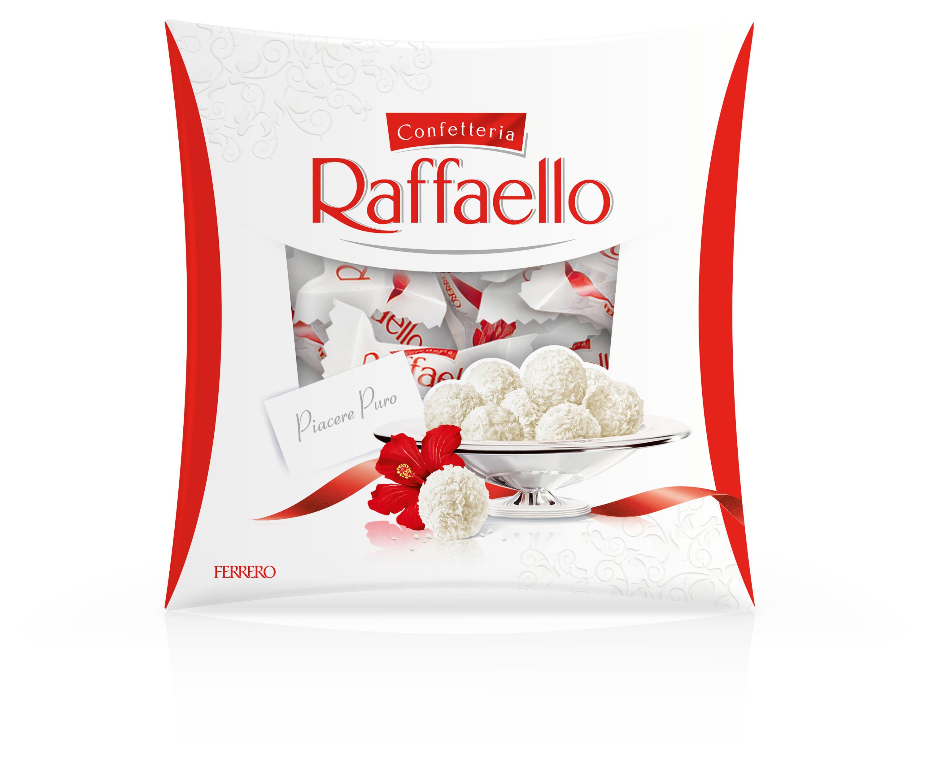 Изображение товара Конфеты Raffaello с миндалем и кокосовой обсыпкой, 240 г в подарочной упаковке