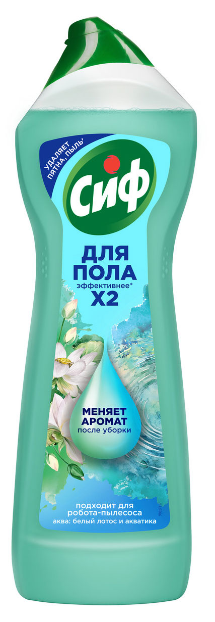 

Гель для мытья полов Сиф Аква, 750 мл