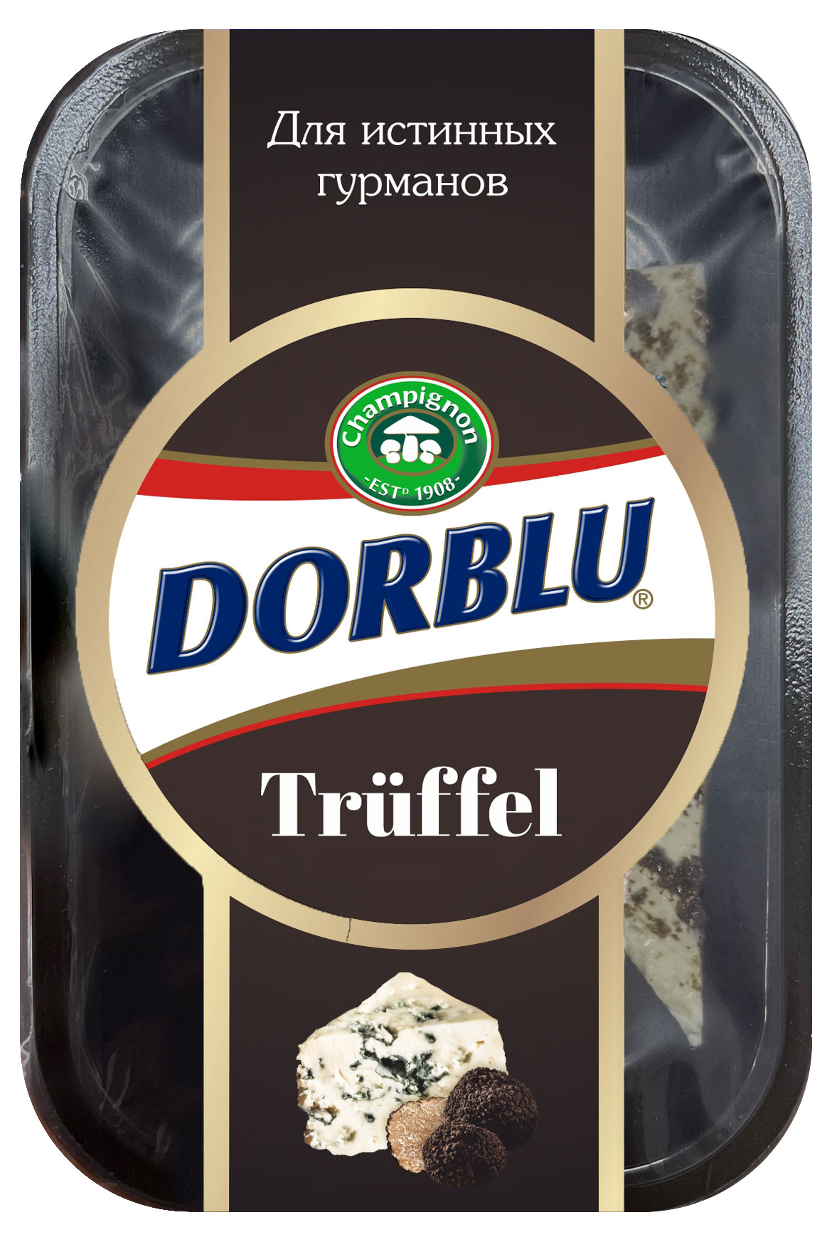 Изображение товара Сыр мягкий Dorblu с голубой плесенью и трюфелем 120 г