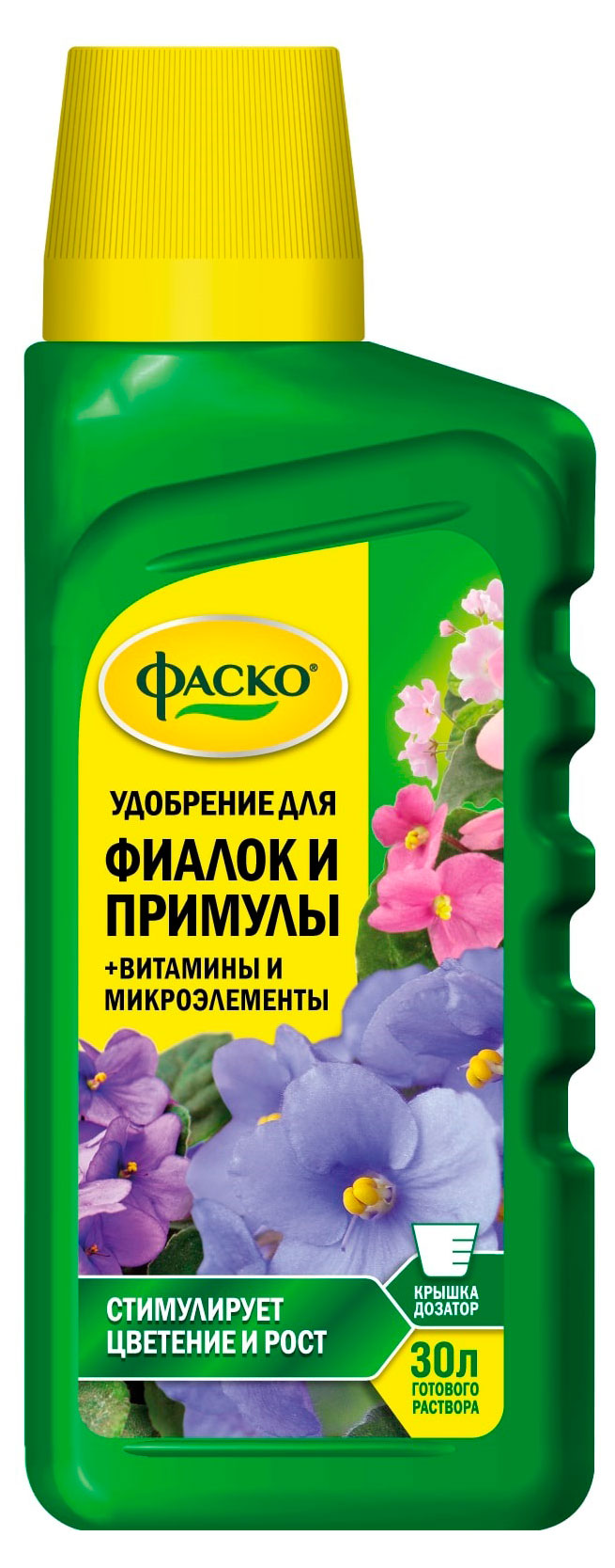 

Удобрение Фаско Цветочное счастье Для Фиалок минеральное, 285 мл
