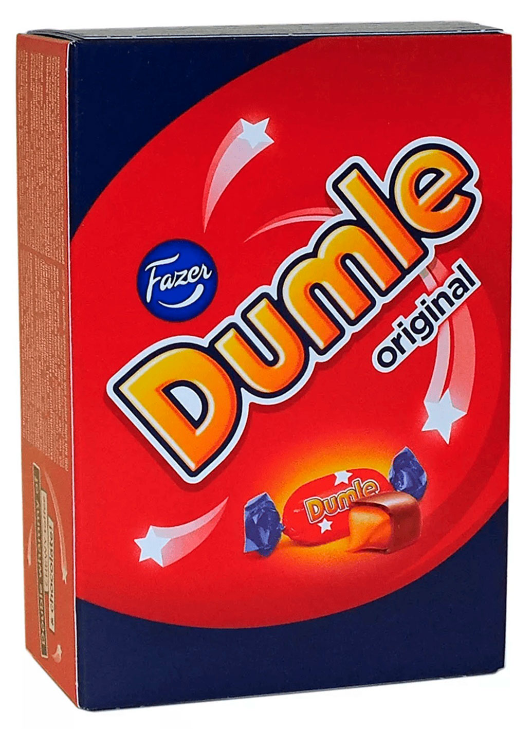 

Конфеты Fazer Dumle Ириска покрытая молочным шоколадом, 150 г