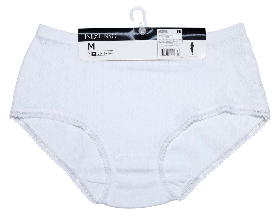 

Трусы-кюлоты женские InExtenso белые