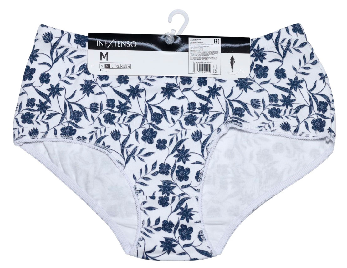 

Трусы-кюлоты женские InExtenso синие