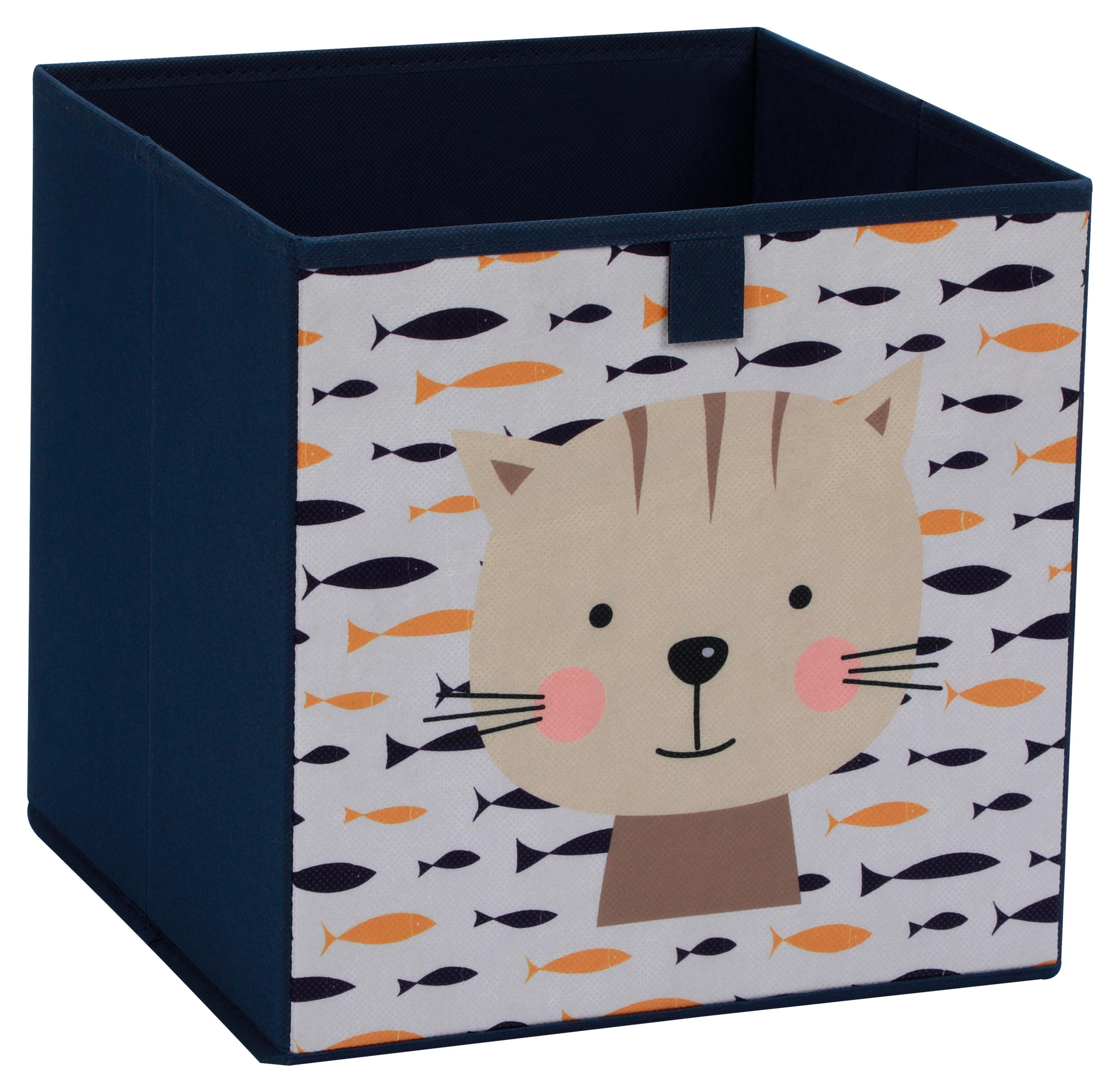 Изображение товара Коробка для хранения Actuel текстильная я Кот, 27x27x27 см
