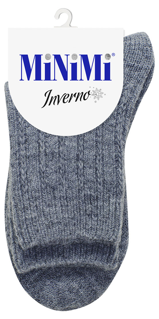 Изображение товара Носки женские MINIMI Inverno теплые серые, р 35-38
