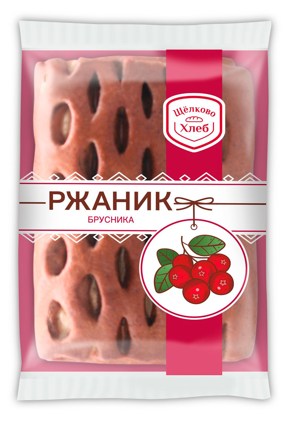 Изображение товара Ржаник «Щелковохлеб» с бусникой, 80 г