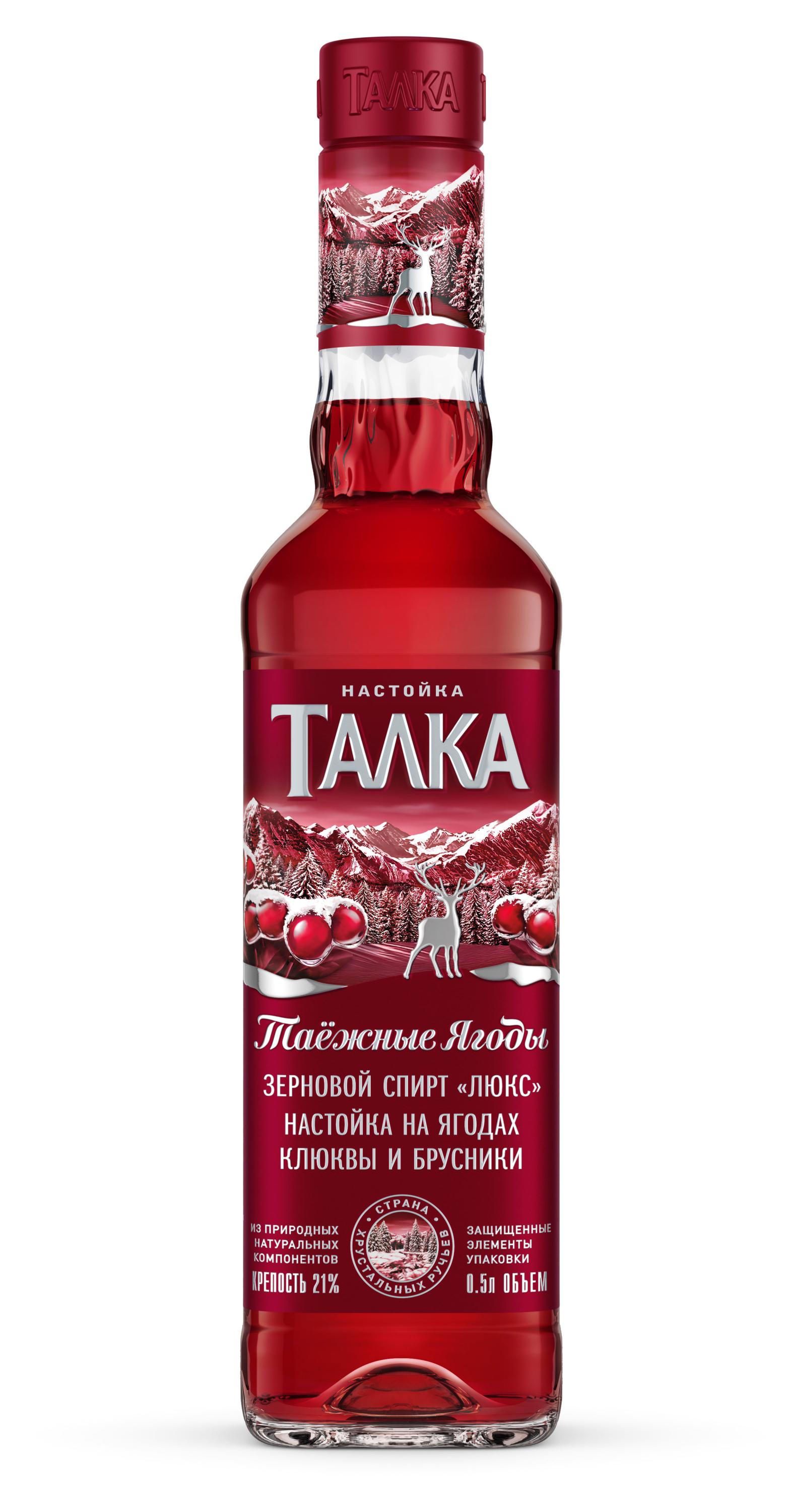 

Настойка сладкая Талка Таежные ягоды Россия, 0,5 л