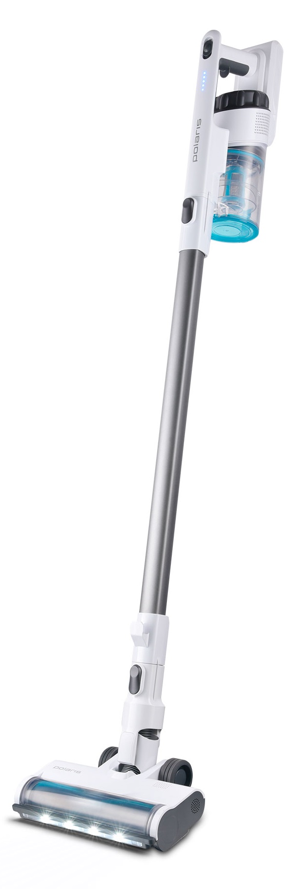 Изображение товара Беспроводной вертикальный пылесос Polaris PVCS 0725 с 40 минутами работы и автоматическим движением