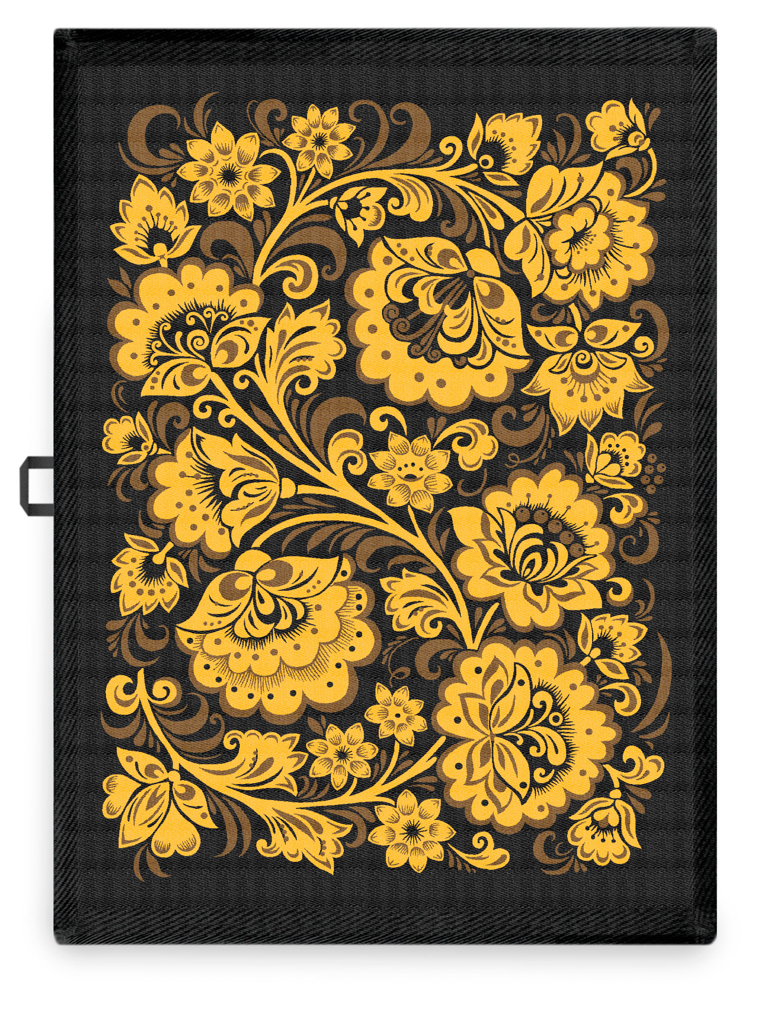 Изображение товара Полотенце Cleanelly Basic Хохломская роспись 100% хлопок 50х70 см