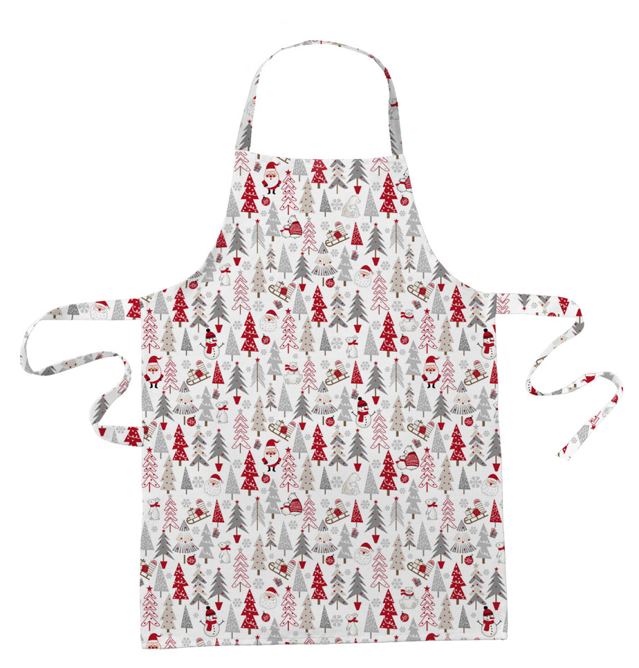 Изображение товара Фартук Лен Наш рогожка 50х70 см для кухни и готовки