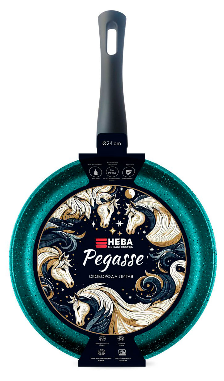 Изображение товара Сковорода «Нева металл посуда» Pagasse, 24 см