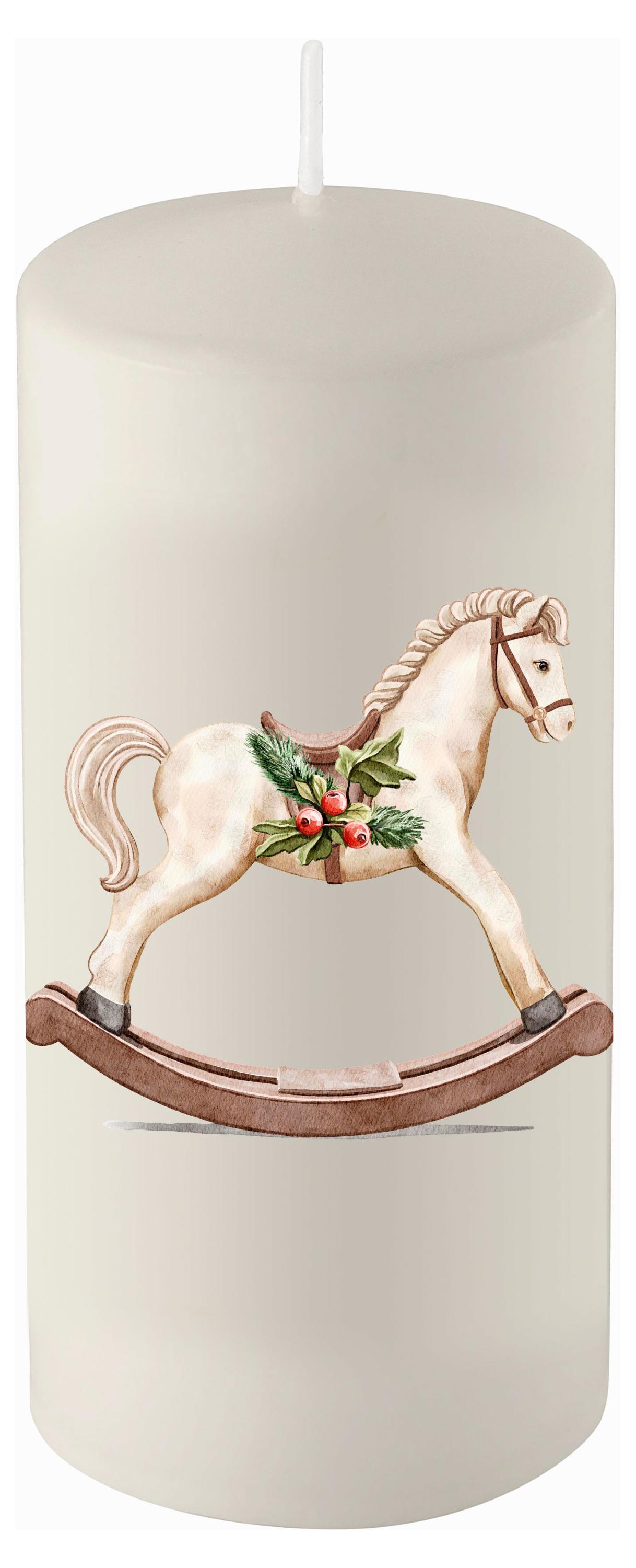 

Свеча Kukina Raffinata Символ года 90х100 мм, 1 шт в ассортименте