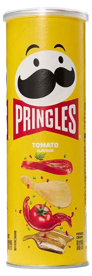 Изображение товара Картофельные чипсы Pringles Томат 110 г хрустящие и насыщенные вкусом