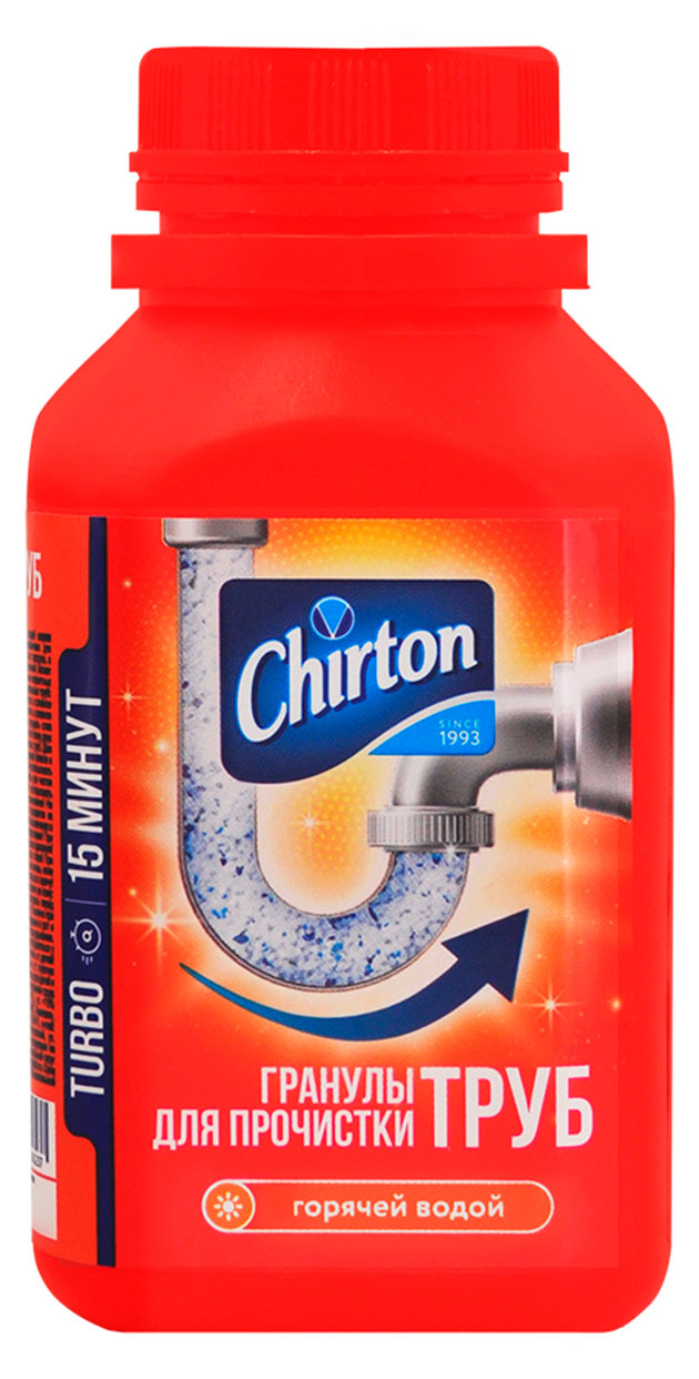 Изображение товара Гранулы для прочистки труб Chirton горячей водой 300 г