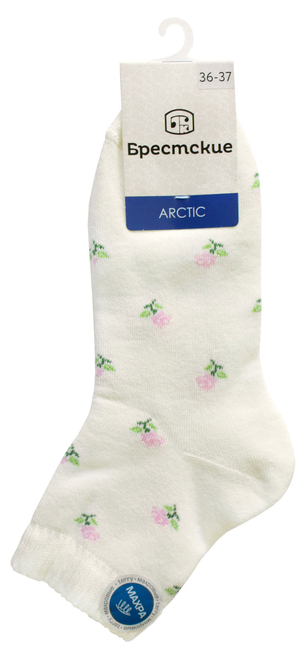 Изображение товара Носки женские «Брестские» Arctic молочные, р 23