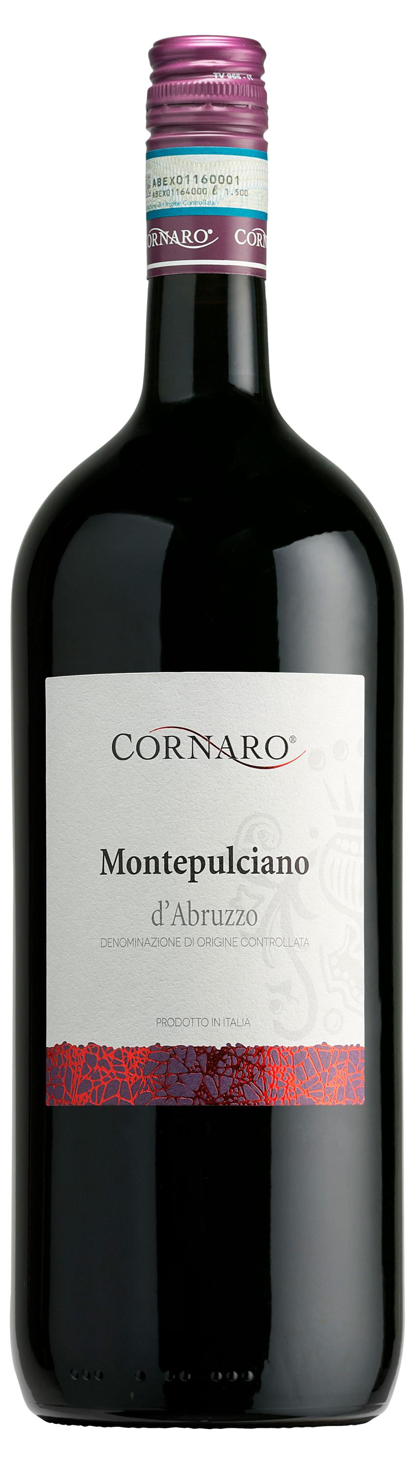 Изображение товара Вино Cornaro Montepulciano красное сухое Италия 1.5 л
