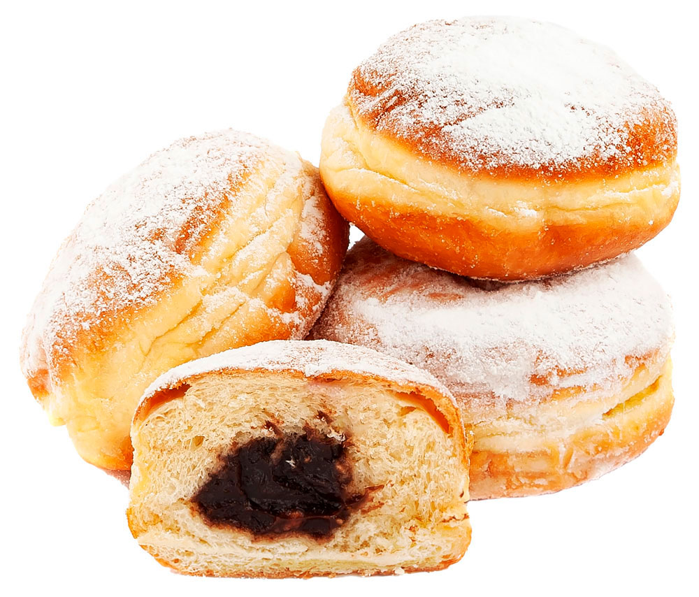 

Пончик АШАН с шоколадной начинкой, 4х70 г