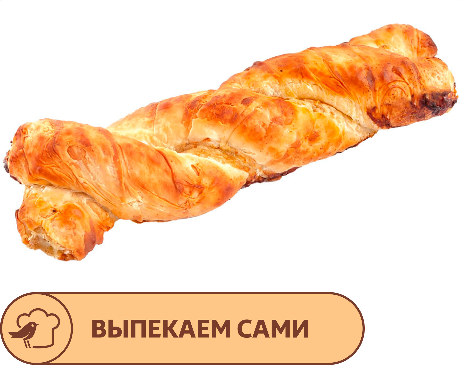Изображение товара Косичка АШАН с курицей и картофелем, 140 г