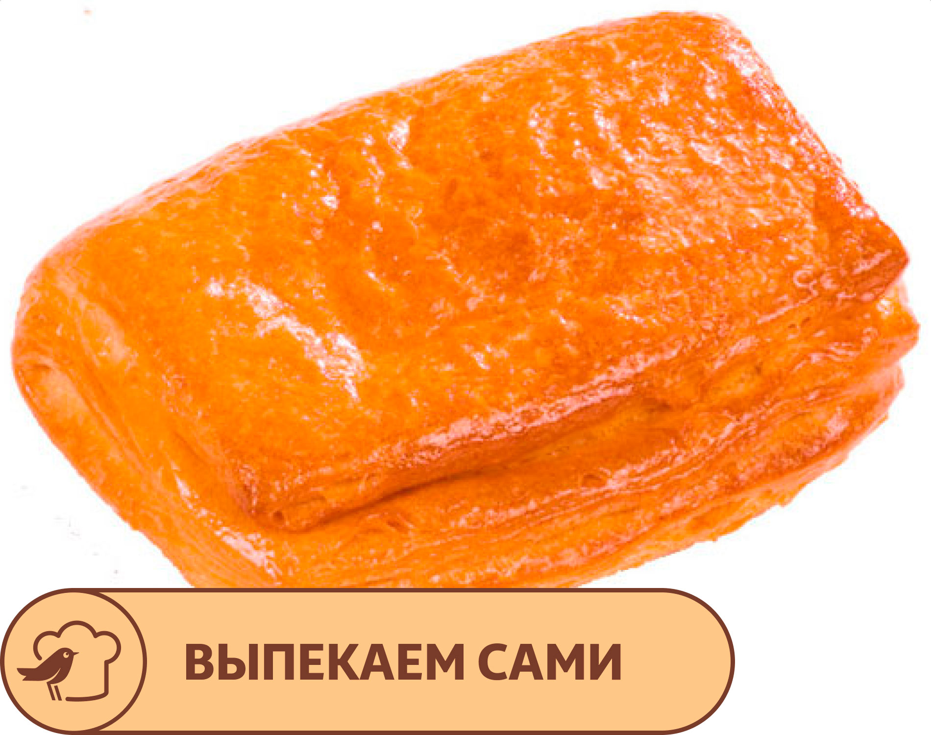 

Cлойка АШАН с персиком, 2 шт х 80 г