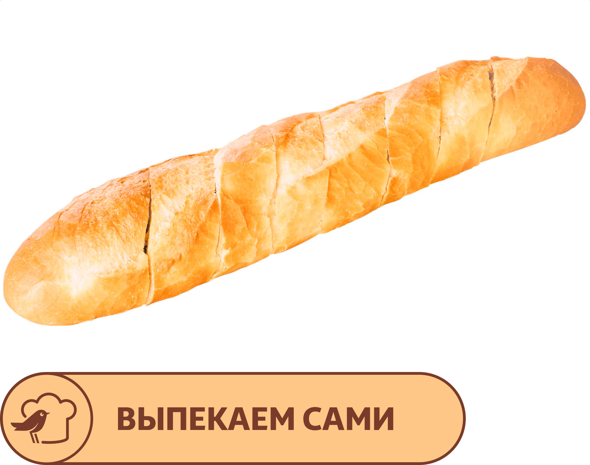 

Мини-багет АШАН с чесноком и маслом, 140 г