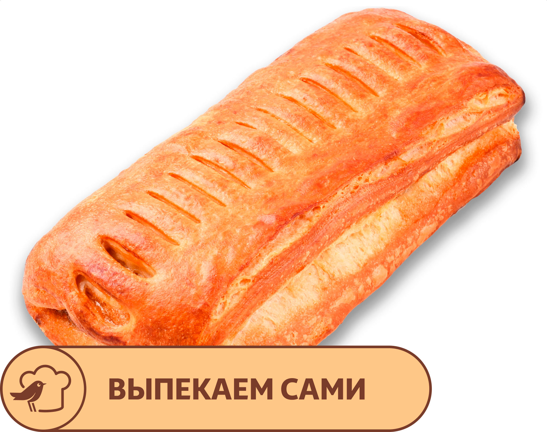 

Гребешок АШАН с яблочной начинкой, 100 г