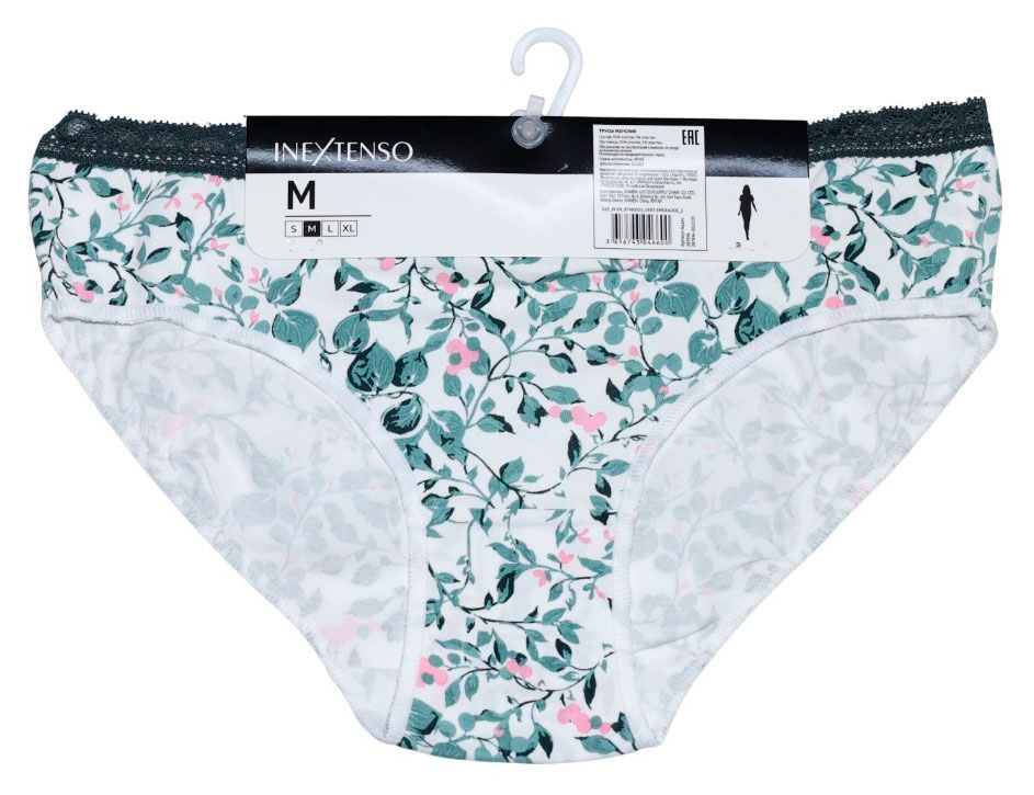 

Трусы-слипы женские InExtenso зеленые