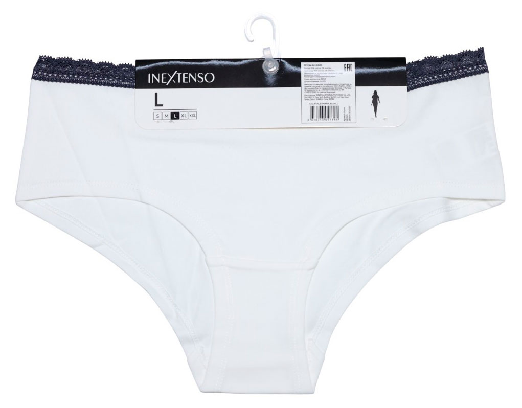 

Трусы-кюлоты женские InExtenso белые