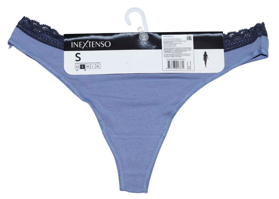 

Трусы-танга женские InExtenso синие