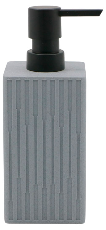 Изображение товара Диспенсер для жидкого мыла Actuel помповый серый 7,2x7,2x18 см