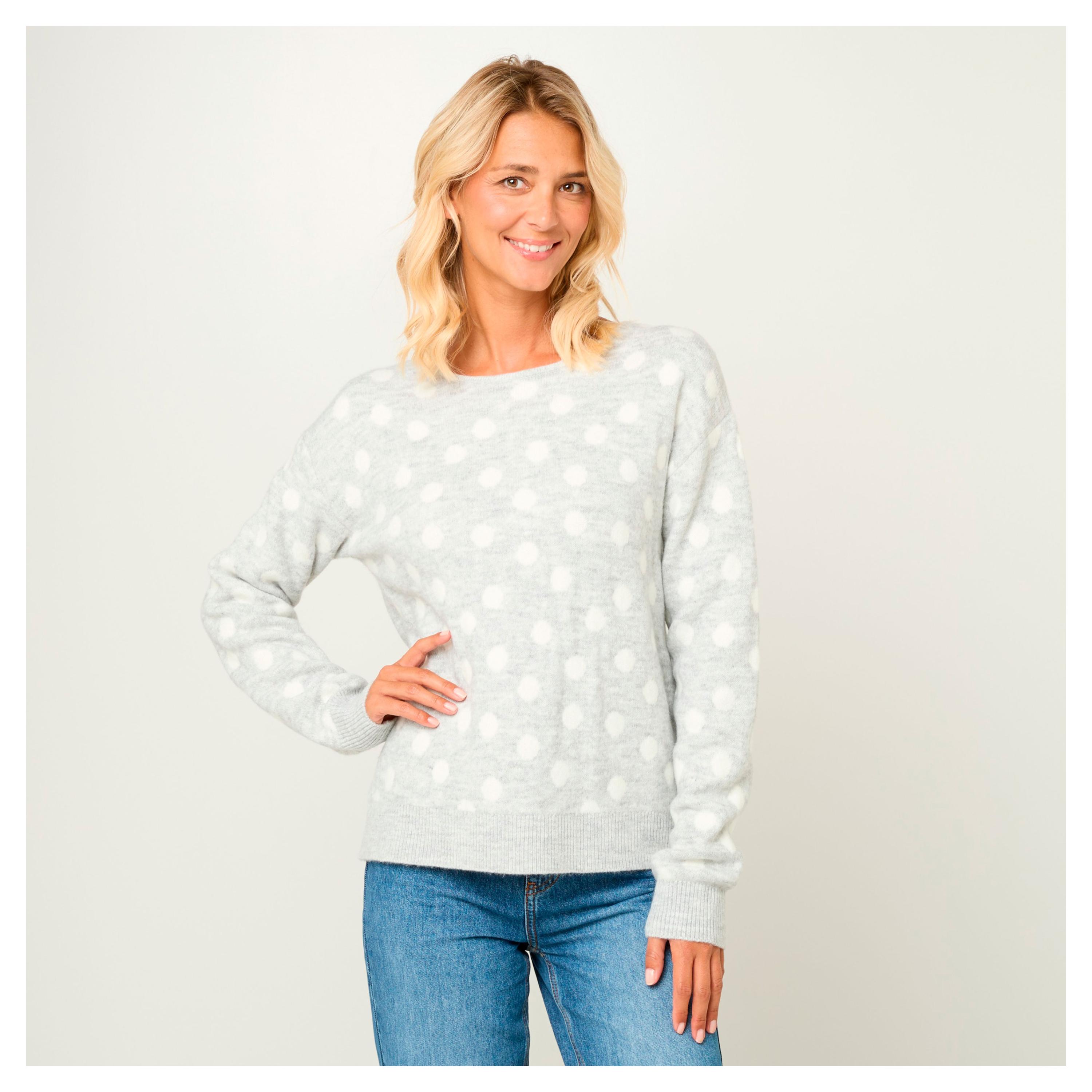 

Пуловер женский InExtenso серый