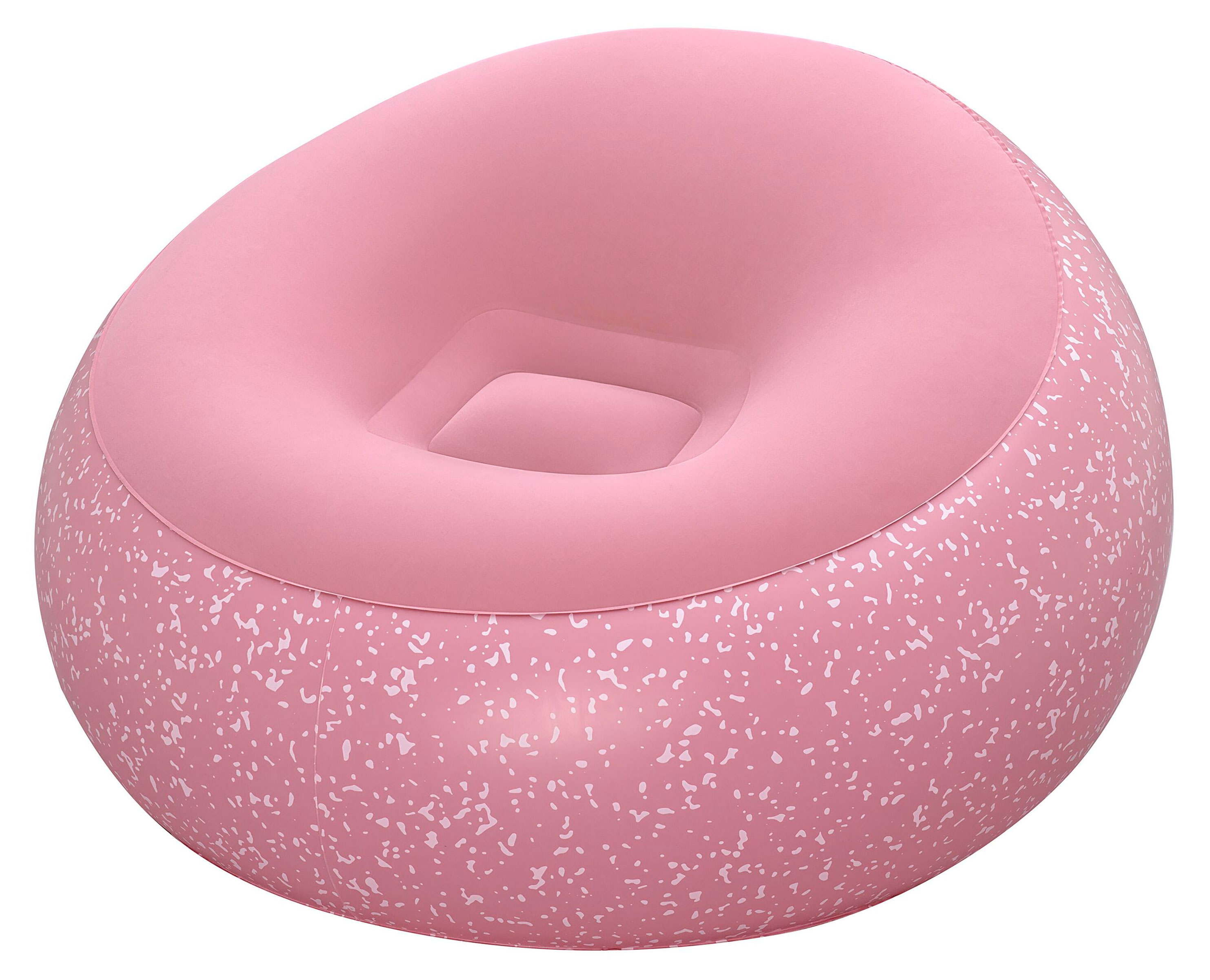 

Пуфик надувной BESTWAY Inflate-A-Chair розовый, 112x112x66 см