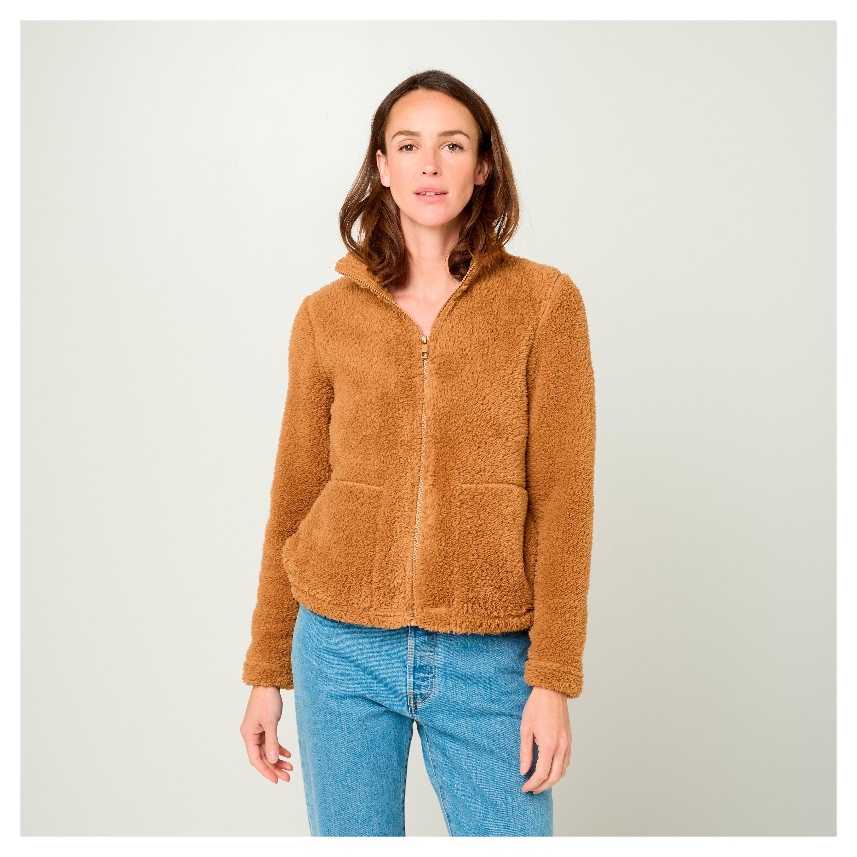 

Толстовка флисовая женская InExtenso бежевая