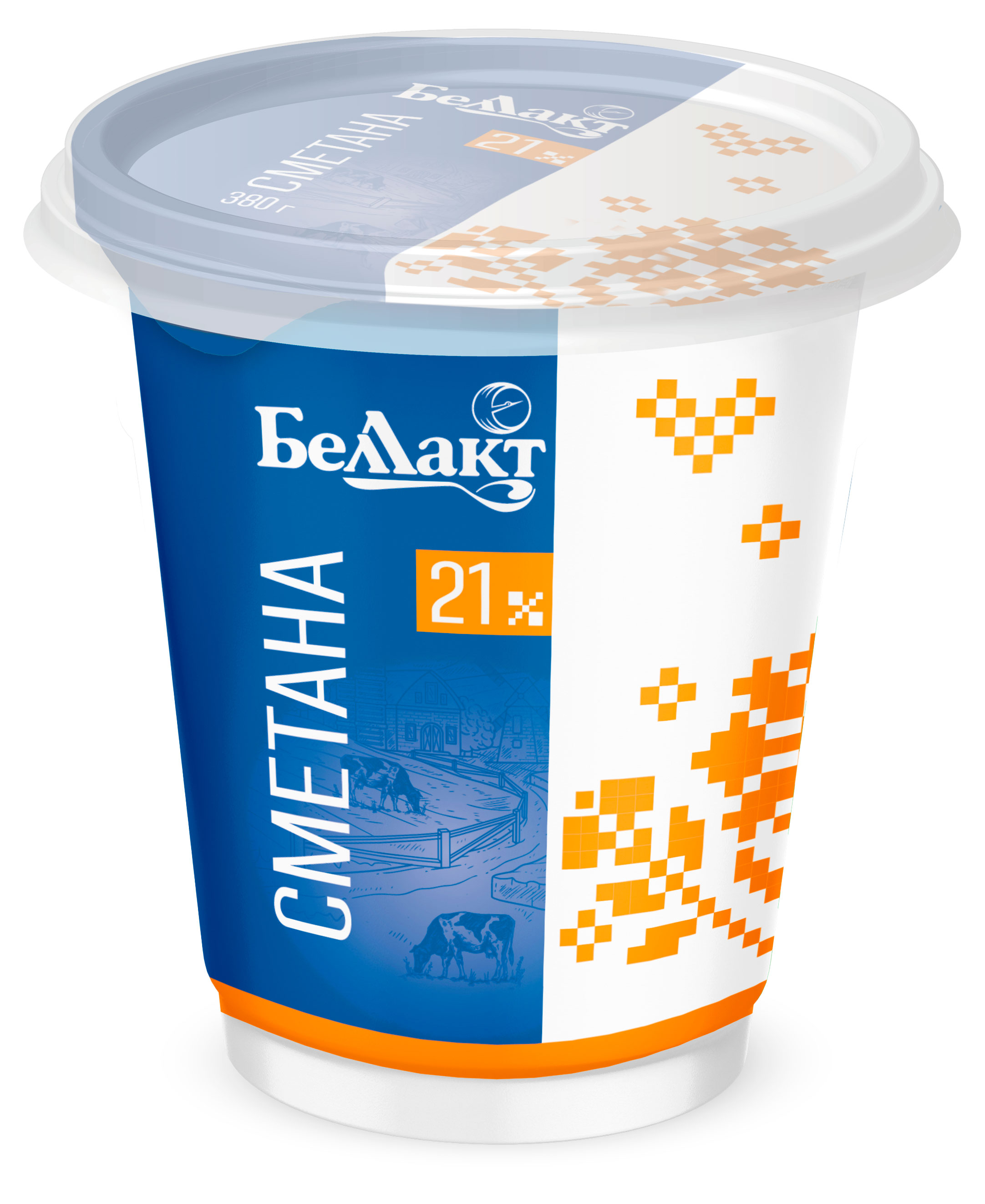 Изображение товара Сметана Беллакт 21% БМЗЖ 380 г - вкус и качество