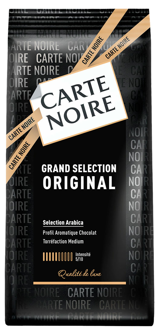 Изображение товара Кофе в зернах Carte Noire Original 200 г насыщенный арабика свежая упаковка