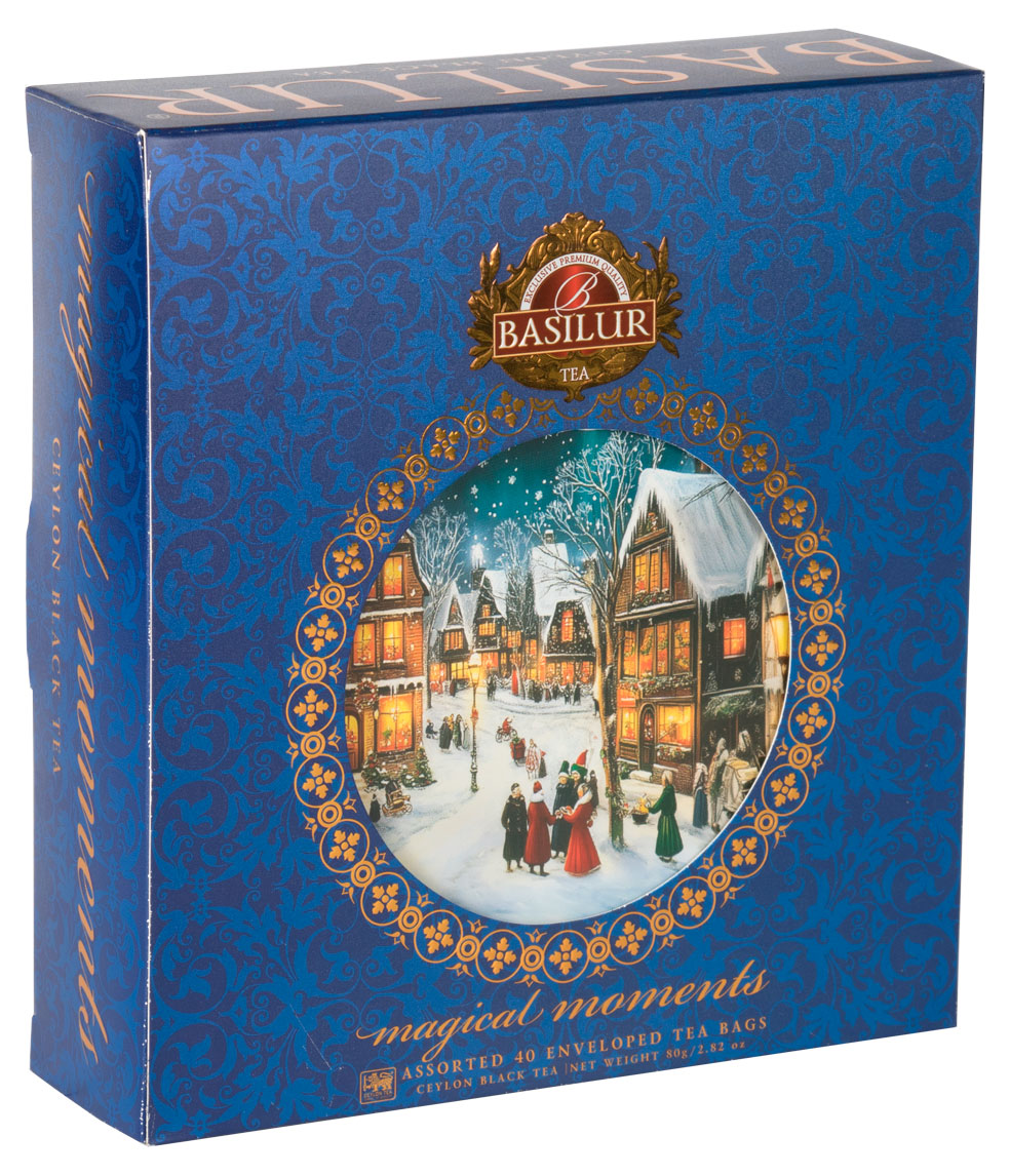

Набор чая Basilur Novelty 1 magical moments, 40 пакетиков