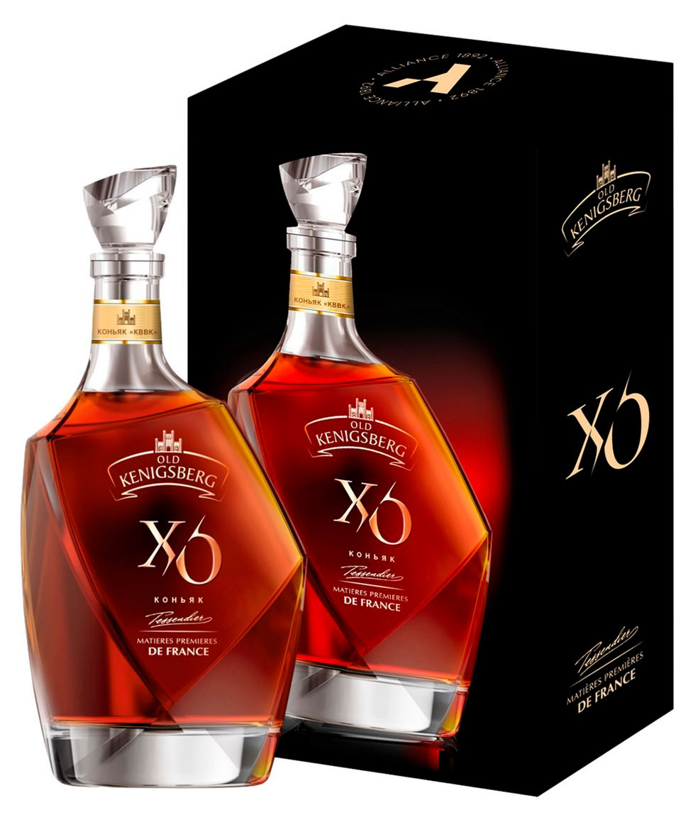 

Коньяк Старый Кенигсберг XO 8 лет Россия в подарочной упаковке, 0,5 л