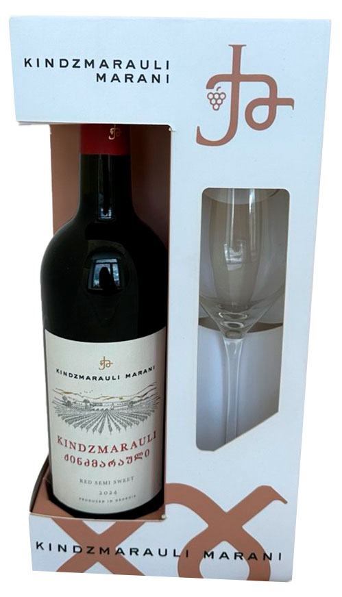 Изображение товара Вино Kindzmarauli Maran красное полусладкое 0,75 л