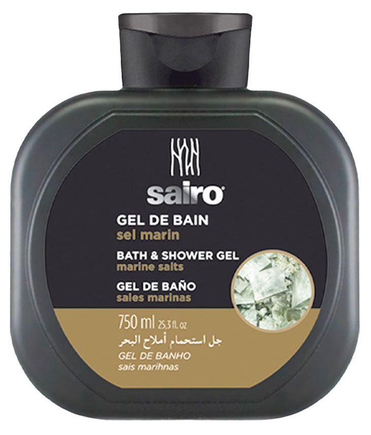 Изображение товара Мужской гель для душа Sairo морская соль 750 мл освежающий и мягкий уход