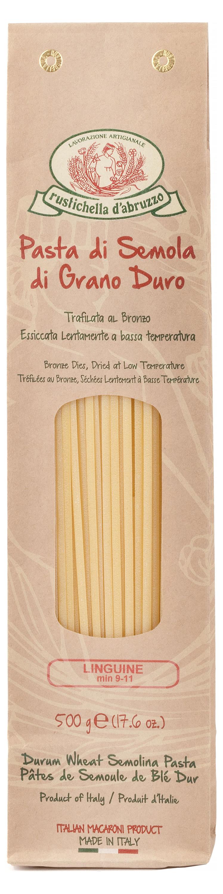 Изображение товара Макаронные изделия Rustichella D'Abruzzo Лингвине 500 г натуральная итальянская паста