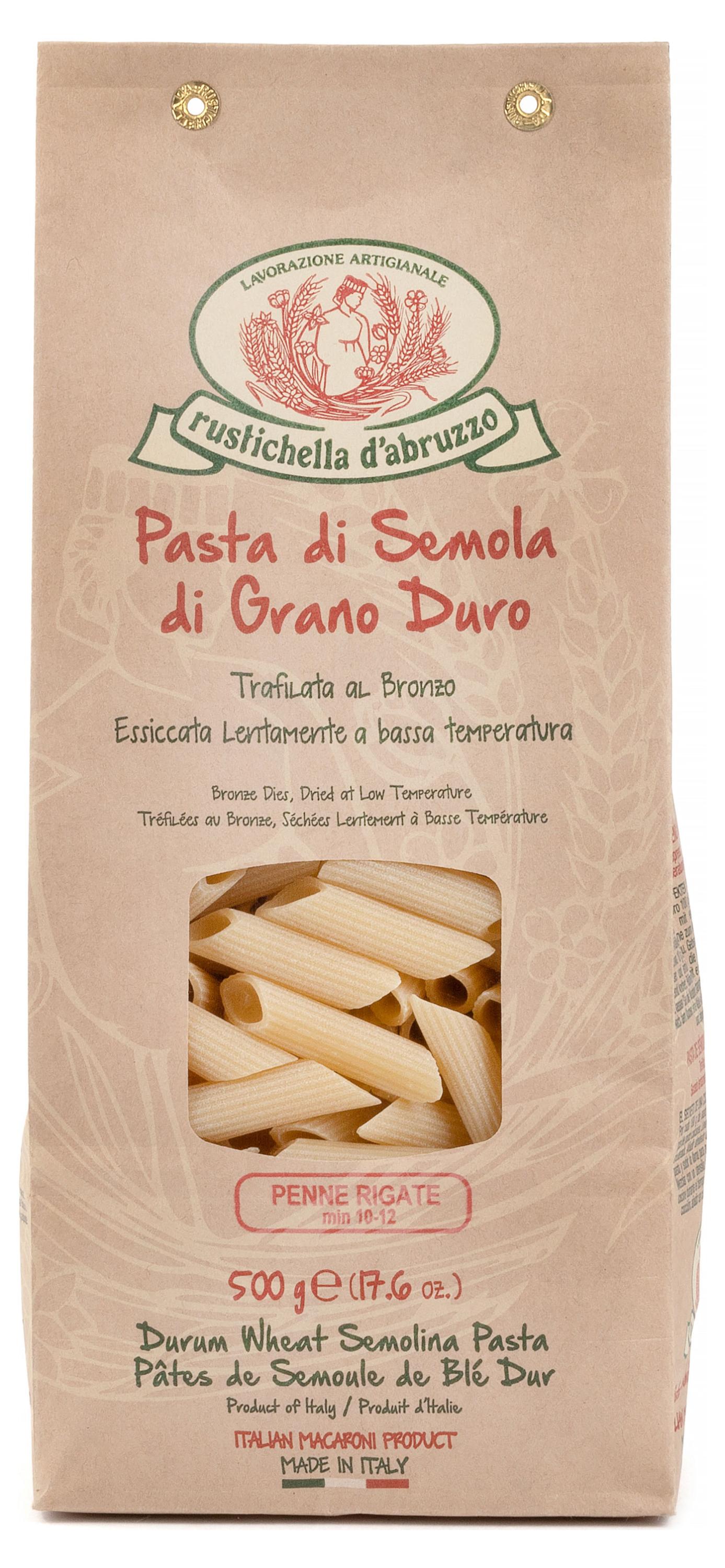 

Макаронные изделия Rustichella DAbruzzo Penne Rigate пенне ригате, 500 г