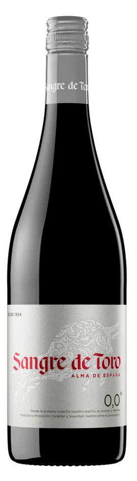 

Вино безалкогольное Sangre de Toro красное полусладкое Испания, 0,75 л