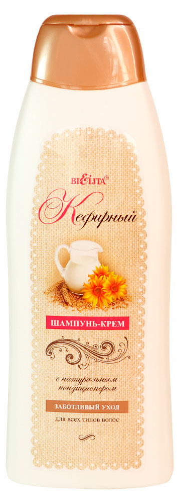 

Шампунь-крем для волос Belita Кефирный, 500 мл