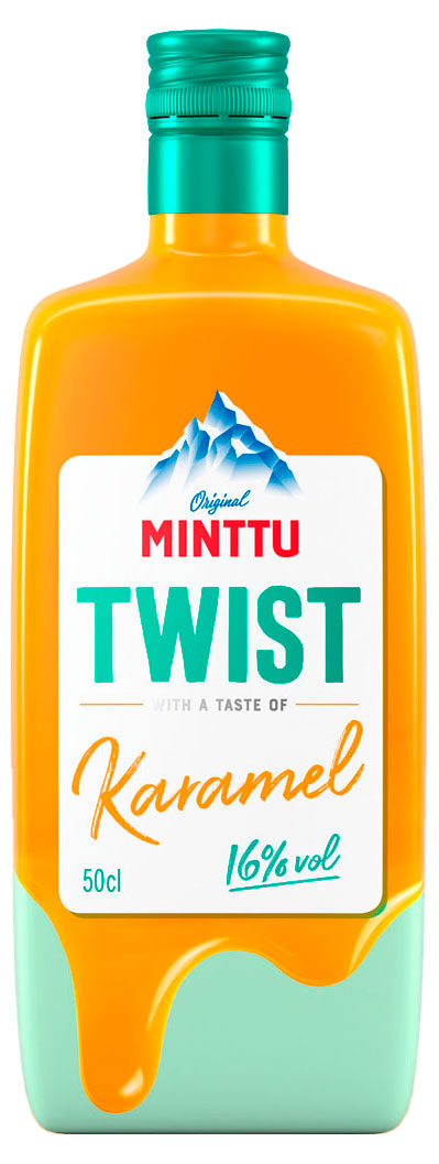 Изображение товара Ликер Minttu Мята и Карамель Финляндия 0,5 л – десертный напиток с мятой и карамелью