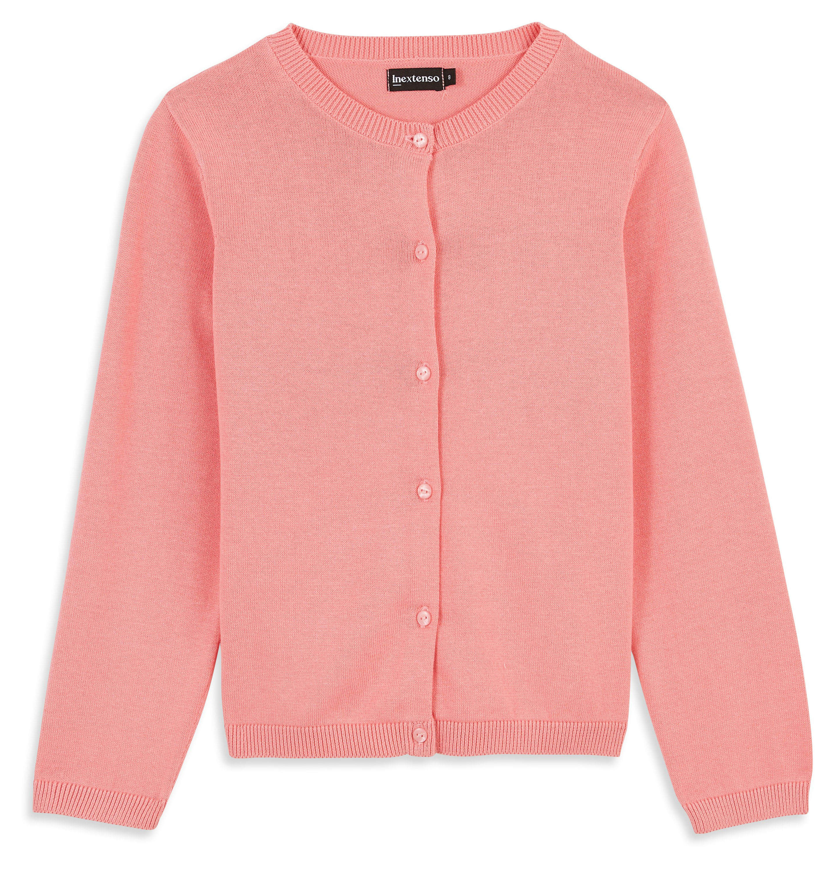 

Кардиган для девочки InExtenso розовый