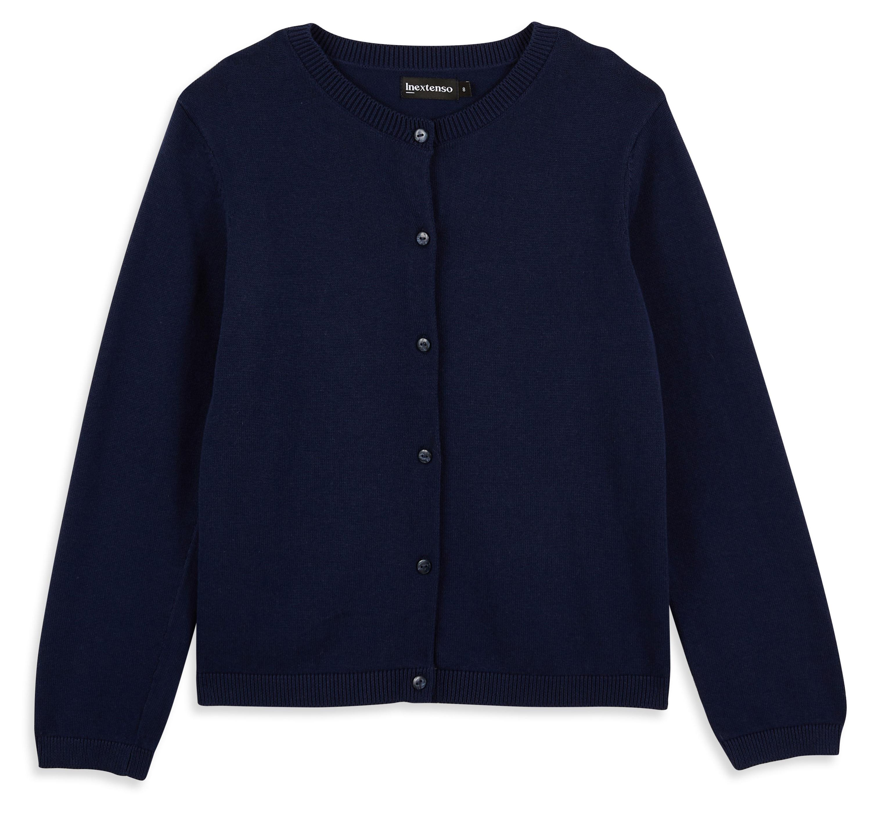 

Кардиган для девочки InExtenso темно-синий