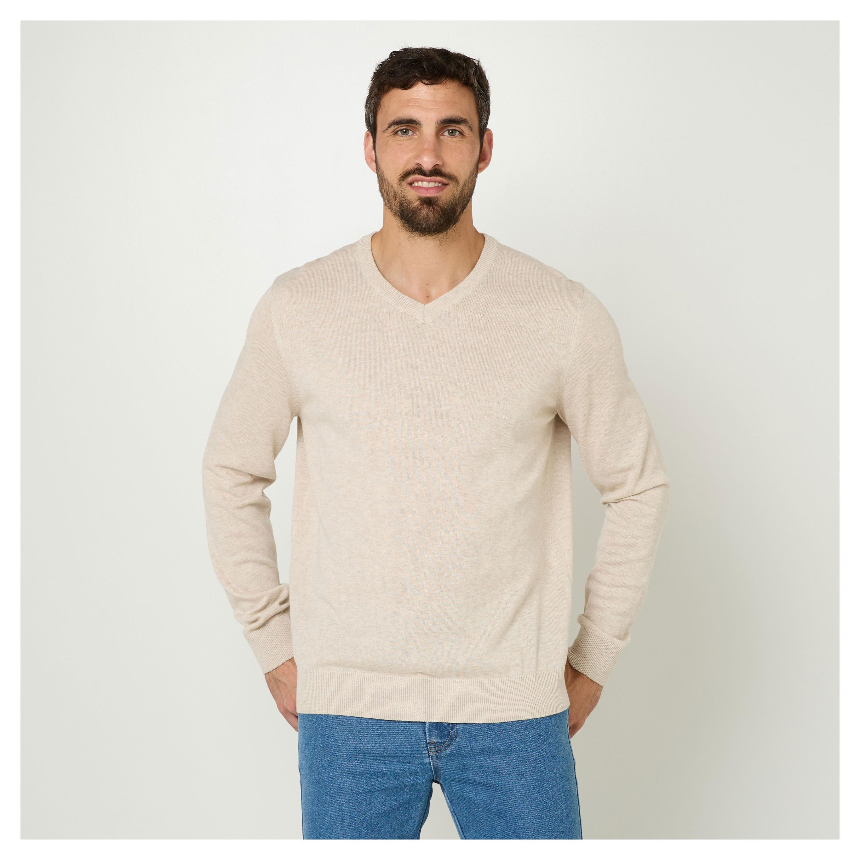 

Пуловер мужской InExtenso бежевый