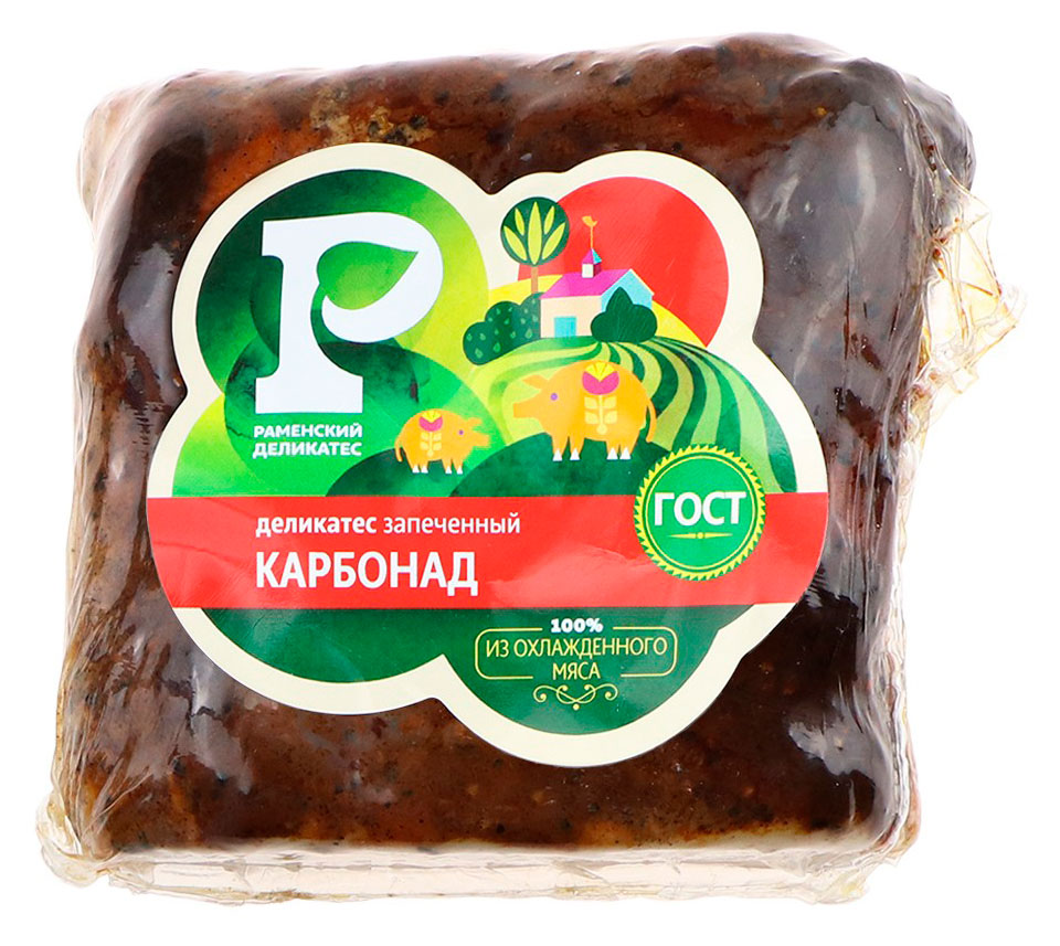 

Карбонад запеченный Раменский Деликатес, ~ 300 г