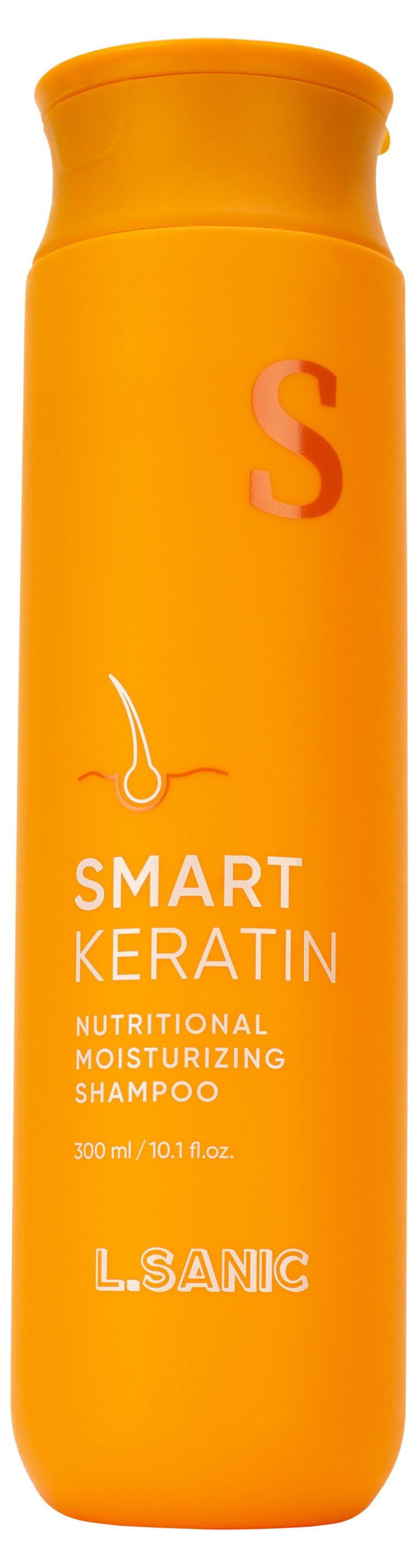 Изображение товара Питательный шампунь для волос с кератином L.Sanic Smart Keratin 300 мл