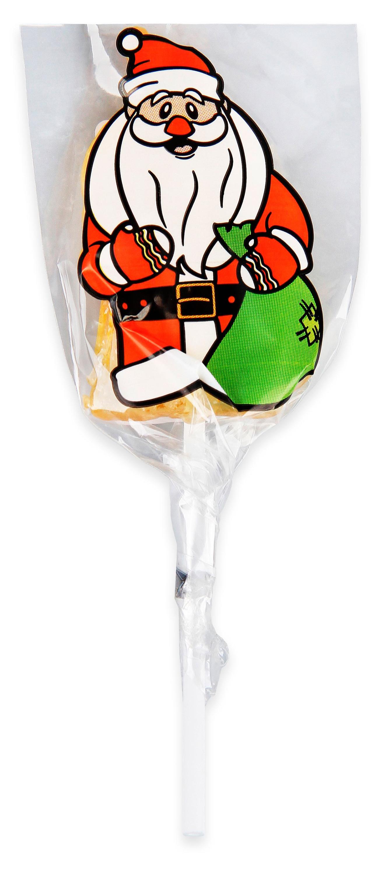 Изображение товара Карамель леденцовая АШАН Красная птица на палочке, 17 г в ассортименте