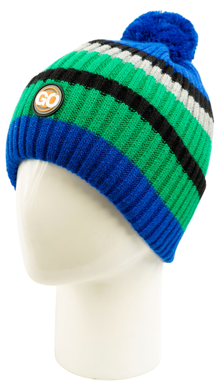 Изображение товара Шапка для мальчика ПриКиндер 54-56 в ассортименте теплый стильный головной убор